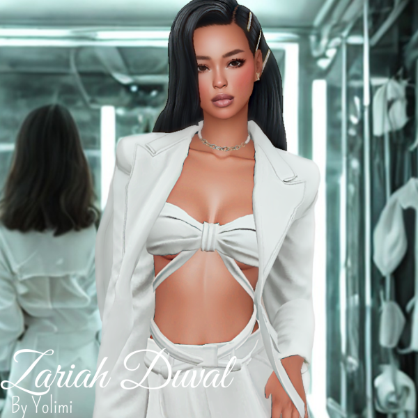 Mix Zariah Duval by yolimi - The Sims 4 Custom Content