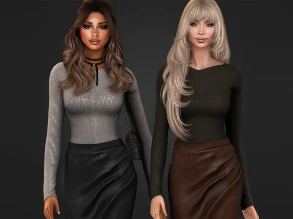 Sims 4 Evening Out - Longlseeve
