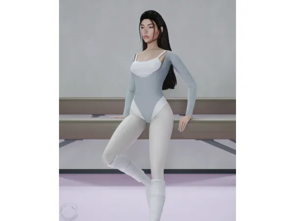 Alpha MADISON BEER YES BABY SET 3 by Makemysims - The Sims 4 Custom Content