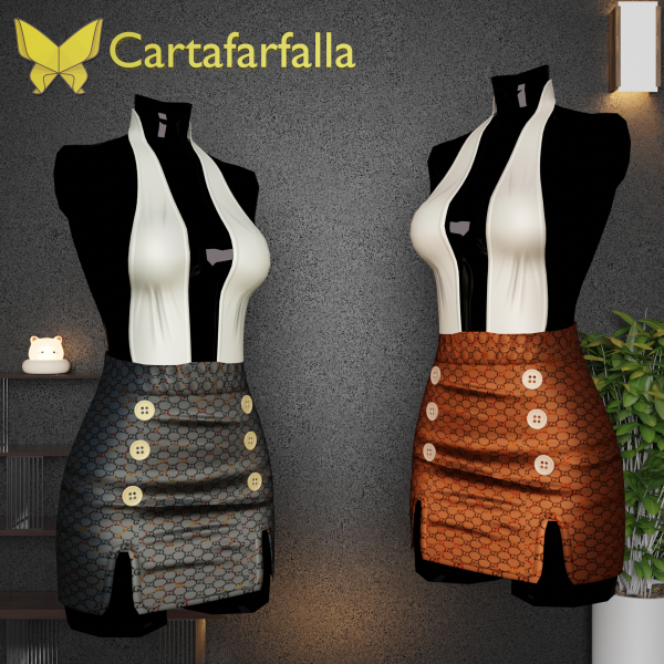 Alpha Cartafarfalla Sculptura by cartafarfalla - The Sims 4 Custom Content