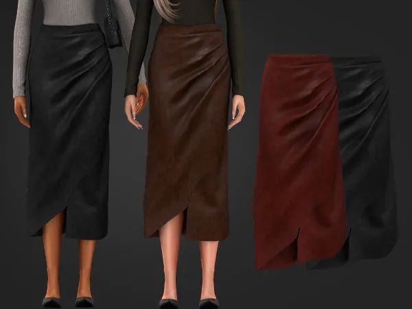 Alpha ModCo Studios Evening Out Skirt - The Sims 4 Custom Content
