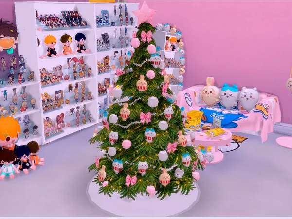 u3010JIN simsu3011chiikawa christmas tree