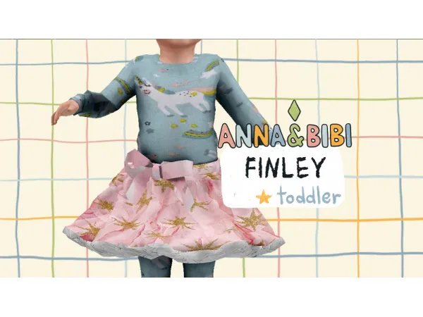 Mix Finley Toddler [AnnaBibi] - The Sims 4 Custom Content
