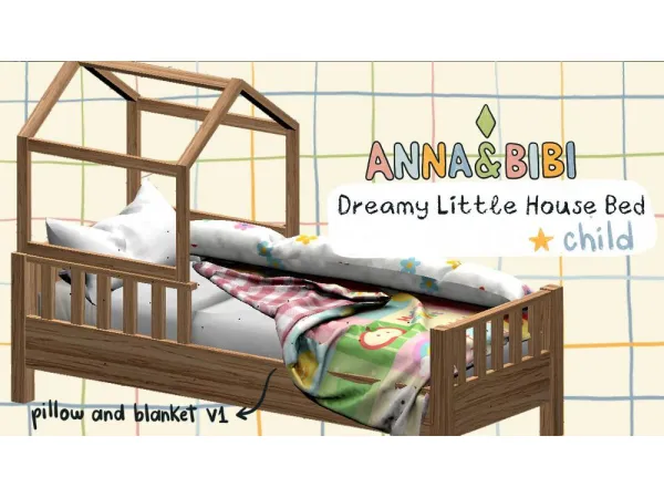 Dreamy little house bed | Child | Anna&Bibi