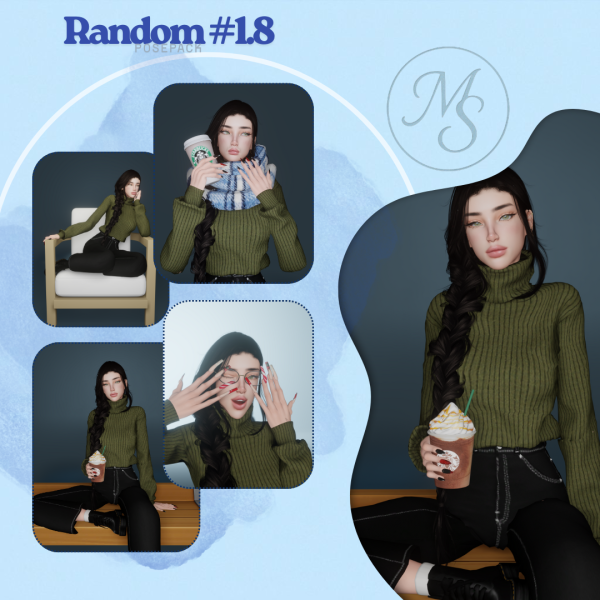 Mix MuiSms Random 18 by simsfinds - The Sims 4 Custom Content