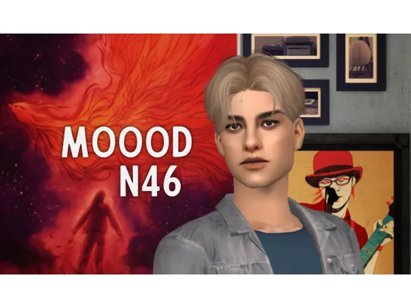 MoooD N46 Retextured by timeparadoxsims - The Sims 2 Custom Content