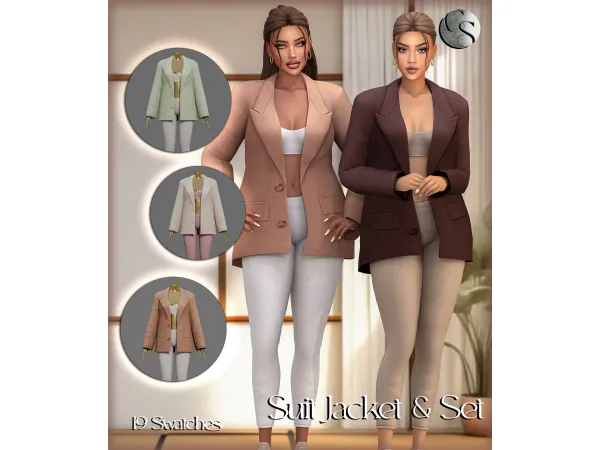 [CAMUFLAJE] Pilates Edit Collection - Suit Jacket & Set