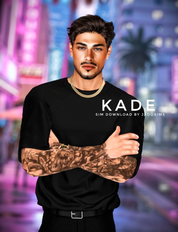 Alpha Kade (Sim Download) by shopwithflynnn - The Sims 4 Custom Content