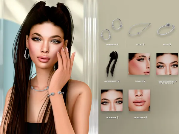 Sims 4 Knotted Lookbook