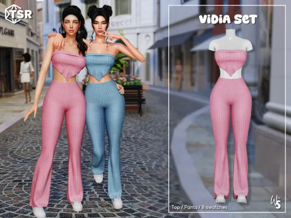 Sims 4 Vidia Clothing Set