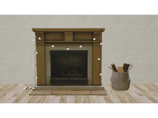 4T2 HERASIMS Fireplace Corner by pinka - The Sims 2 Custom Content