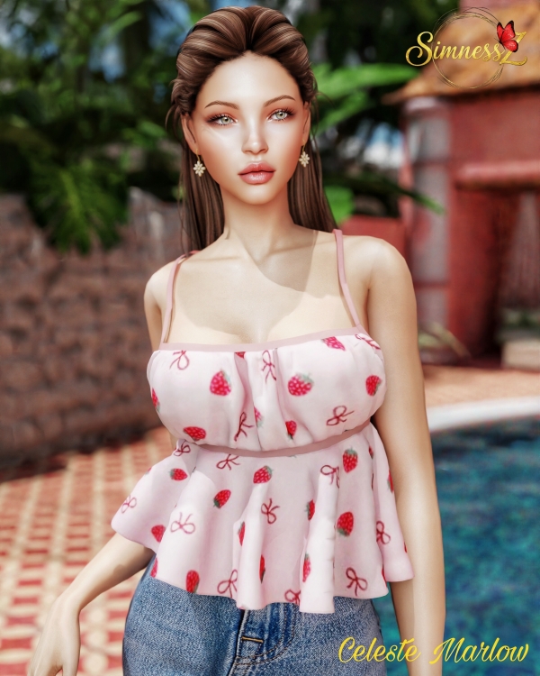 Alpha Celeste Marlow by simnessz - The Sims 4 Custom Content