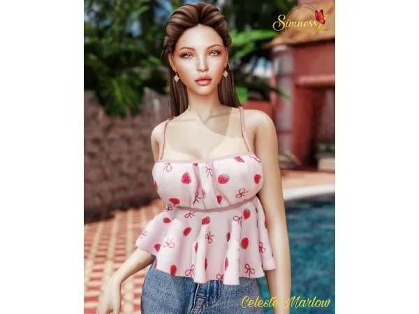 Alpha Celeste Marlow - The Sims 4 Custom Content