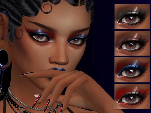 Sims 4 Raven Eyeshadow