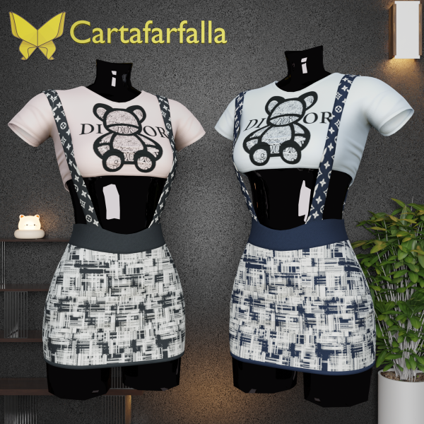 Alpha Cartafarfalla Bebele by cartafarfalla - The Sims 4 Custom Content