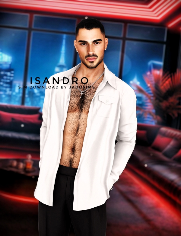 Alpha Isandro (Sim Download) by shopwithflynnn - The Sims 4 Custom Content