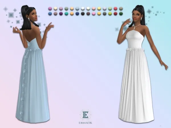 Sims 4 ErinAOK Womens Gown 112525