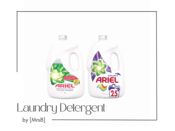 Mix Laundry Detergent by MrsBarbiex3 - The Sims 4 Custom Content