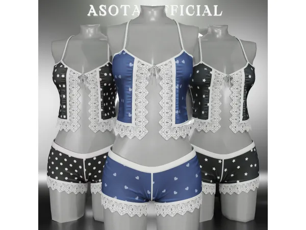Alpha [ASOTA OFFICIAL] Gyta Outfit - The Sims 4 Custom Content
