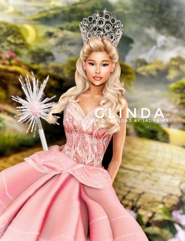 Alpha Glinda (Sim Download) by shopwithflynnn - The Sims 4 Custom Content