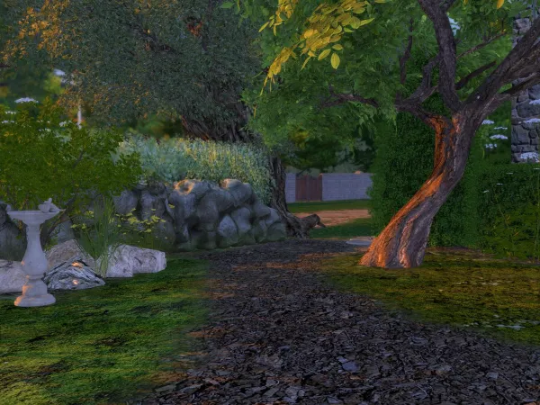 Alpha Earthen Terrains - The Sims 4 Custom Content