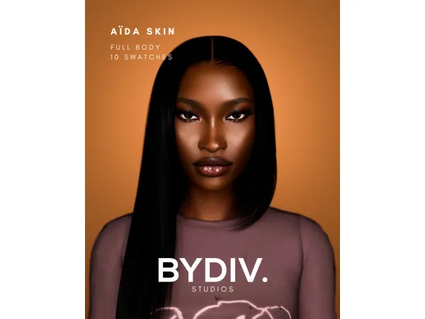 Alpha Au00cfDA SKIN by bydiv - The Sims 4 Custom Content