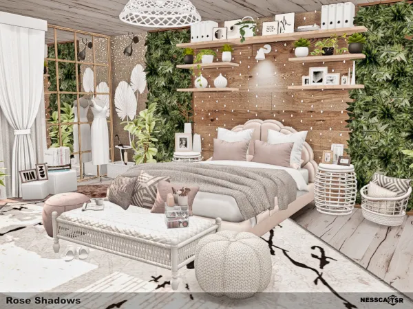 Mix Rose Shadows by nesscasims - The Sims 4 Custom Content