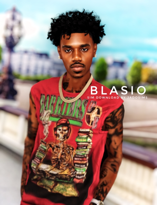 Alpha Blasio (Sim Download) by shopwithflynnn - The Sims 4 Custom Content
