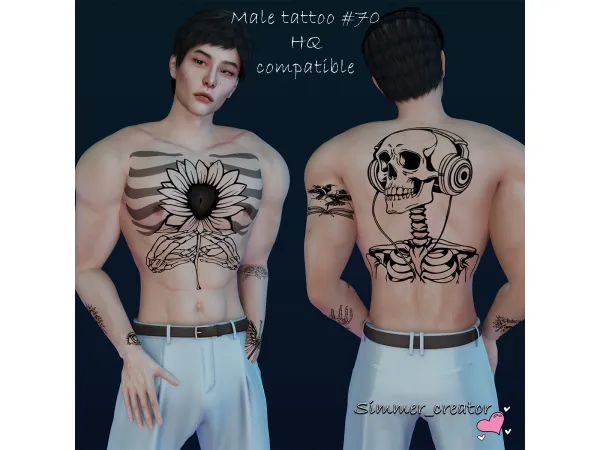 Male tattoo #70
