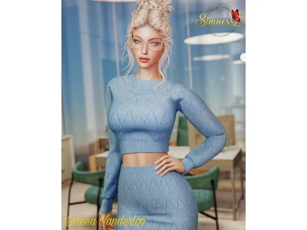Alpha Lorena Vanderloo - The Sims 4 Custom Content