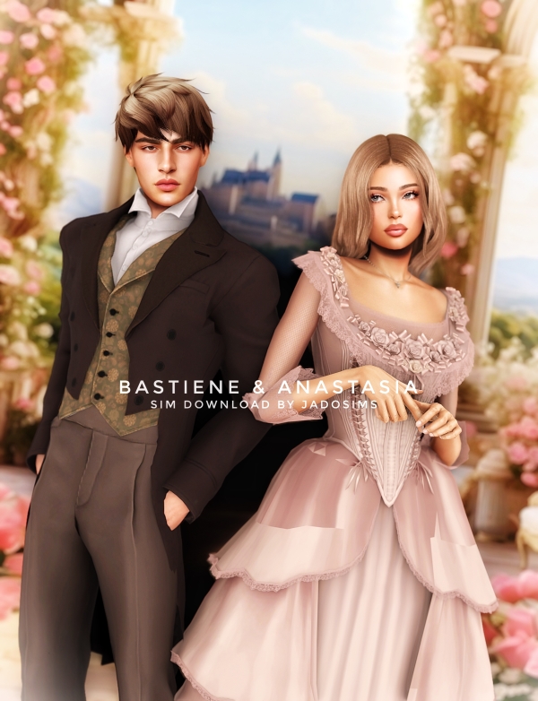 Alpha Bastiene Anastasia (Sim Download) by shopwithflynnn - The Sims 4 Custom Content