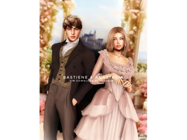 Sims 4 Bastiene & Anastasia (Sim Download)