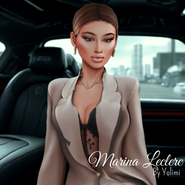Alpha Marina Leclerc by yolimi - The Sims 4 Custom Content