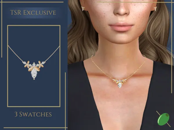 Sims 4 Gloria Necklace