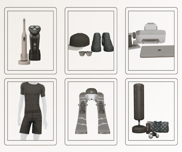 Maxis Match thornes christmas wishlist 2025 by simsfinds - The Sims 4 Custom Content