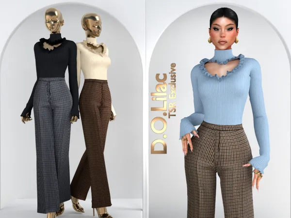 Alpha Preppy Classy Set DO101 - The Sims 4 Custom Content