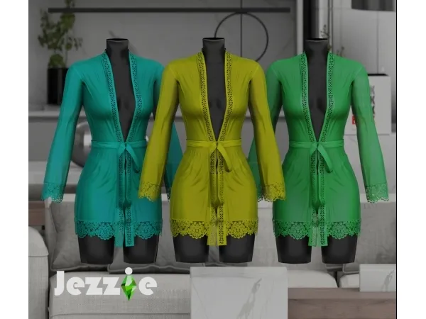 Alpha JEZZIETS4 ANDREA PIYAMA - The Sims 4 Custom Content