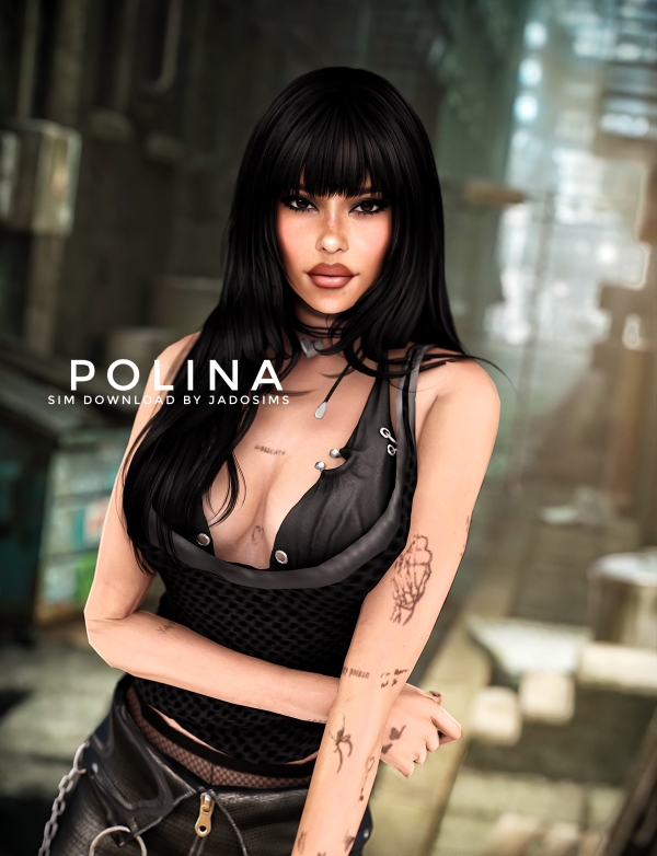 Alpha Polina (Sim Download) by shopwithflynnn - The Sims 4 Custom Content