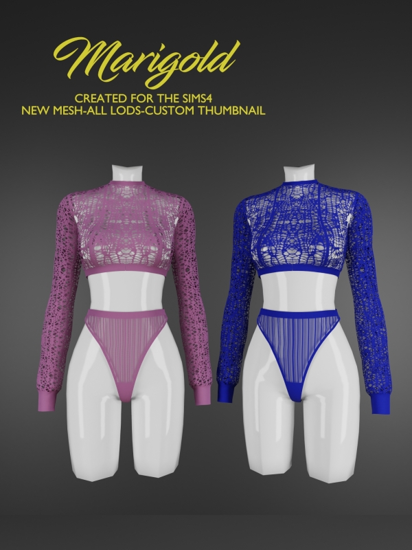 Alpha MARIGOLD TS4_LORIS by marigoldsims - The Sims 4 Custom Content