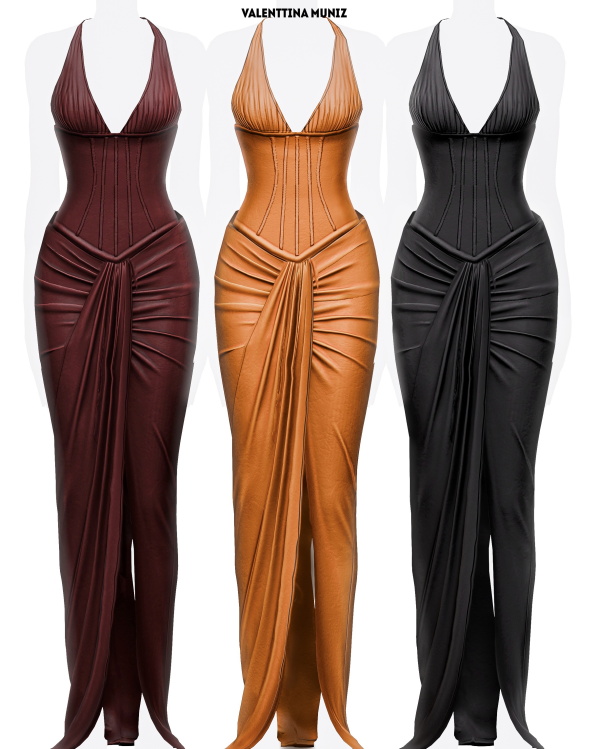 Alpha Borgia Dress Custom Content Valenttina Muniz by valentinamuniz - The Sims 4 Custom Content