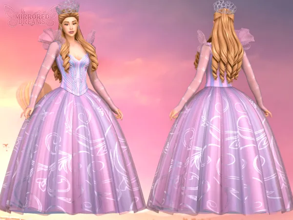 Mix Ariana's Dress Like Glinda 2 (NEW EXCLUSIVE POST) - The Sims 4 Custom Content