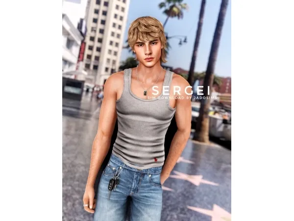 Sims 4 Sergei (Sim Download)