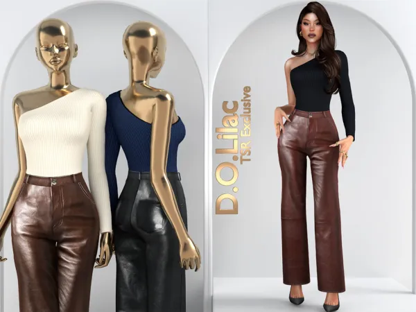 Alpha Edgy Sophistication Set DO107 - The Sims 4 Custom Content