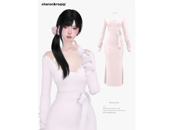 Mix [charonroqiqi]05_dressuff08ingameblenderuff09 - The Sims 4 Custom Content
