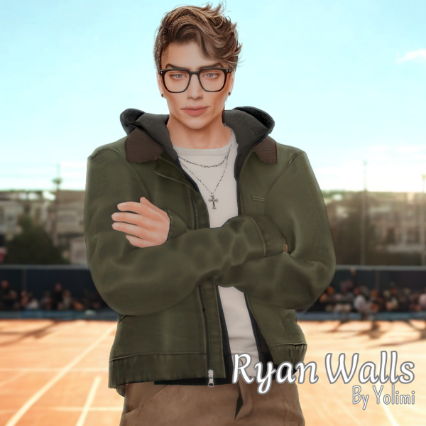 Alpha Ryan Walls by yolimi - The Sims 4 Custom Content