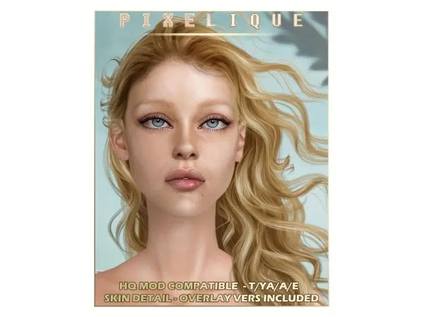 Sims 4 Venus Skin by PIXELIQUE