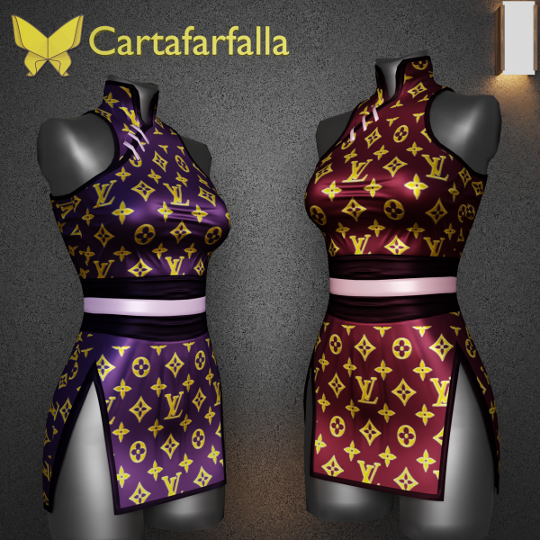 Alpha Cartafarfalla Luxe Han by cartafarfalla - The Sims 4 Custom Content
