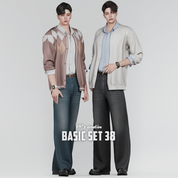Alpha [KK] Basic set 38 by simsfinds - The Sims 4 Custom Content