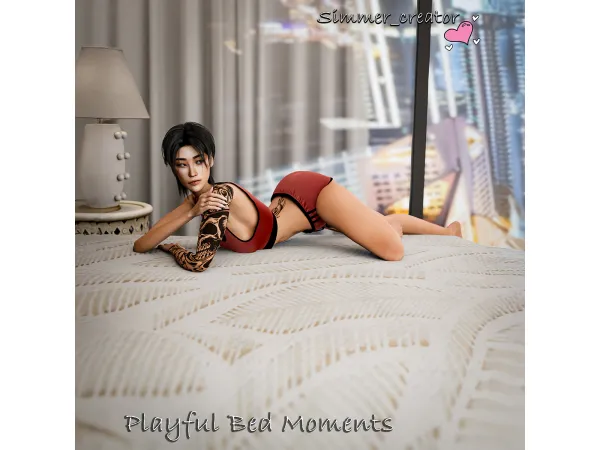 Sims 4 Playful Bed Moments