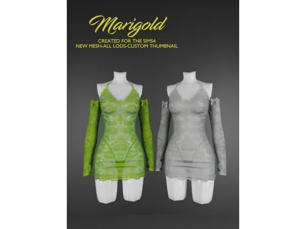 Alpha MARIGOLD TS4_BIANCA - The Sims 4 Custom Content